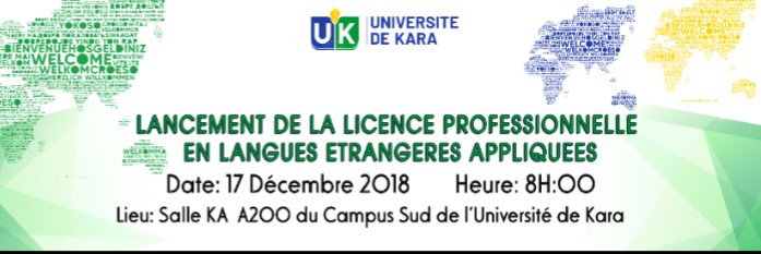 Lancement de la Licence professionnelle en Langues Étrangères Appliquées