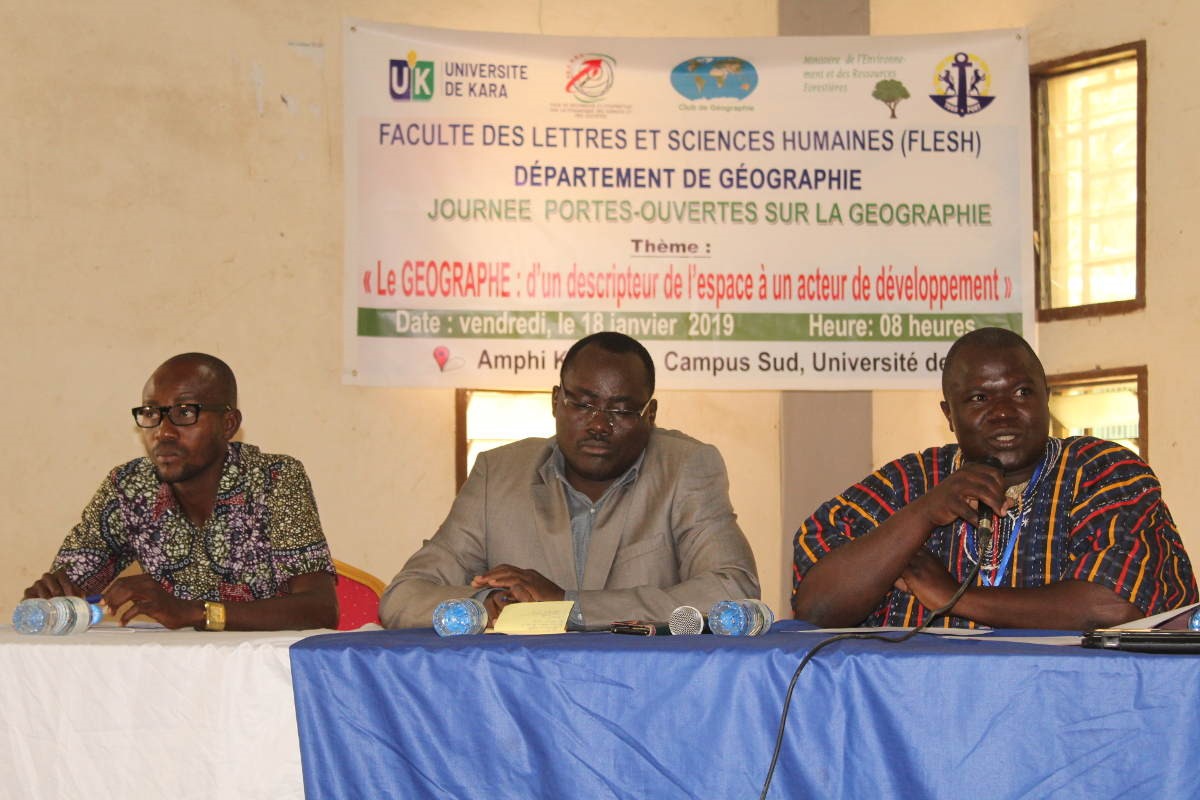 Première journée portes ouvertes sur la Géographie