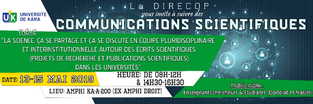 Communications Scientifiques