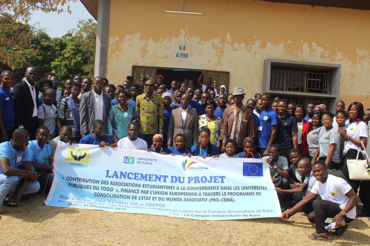 L’ONG GAUSEN-DIP appuie les associations estudiantines de l’UK