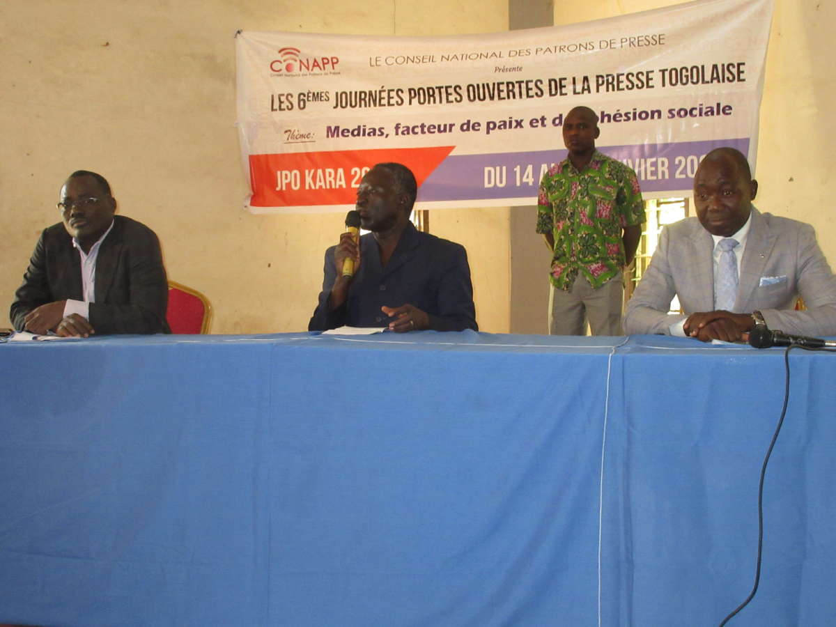 6èmes JOURNEES PORTES OUVERTES SUR LA PRESSE TOGOLAISE