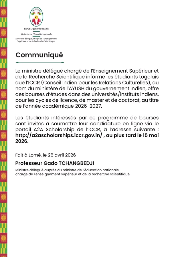 Bourses-d-etudes-gouvernement-indien-2026-2027